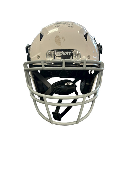 Vist Large View of Product Image Which is Used Schutt VENGEANCE A11 FB Helmet White LG