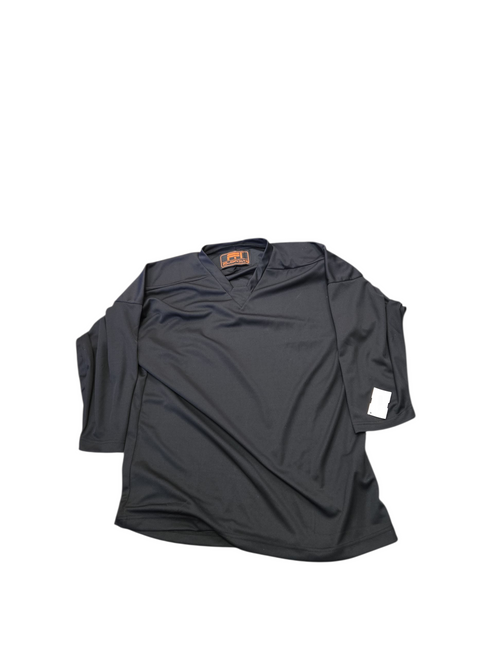 Vist Large View of Product Image Which is Used FLOW YOUTH PRACTICE JERSEY Hockey Practice Jersey Black L/XL