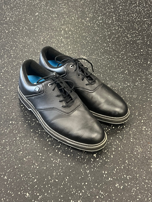 Vist Large View of Product Image Which is Used Foot Joy 57024 Mens Golf Shoes Black Senior 10