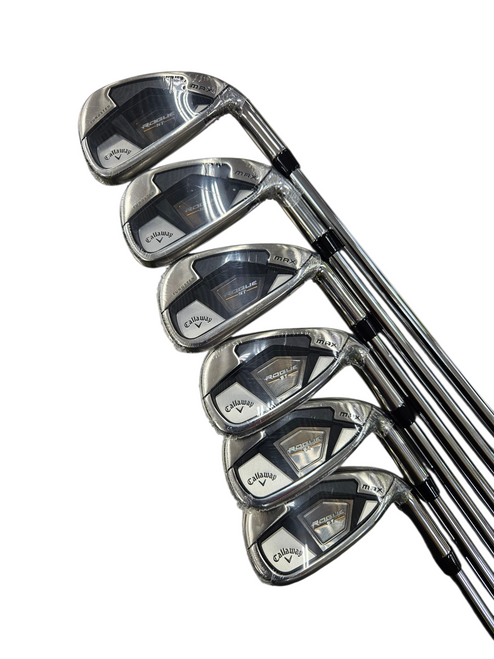 Vist Large View of Product Image Which is New Callaway ROGUE ST MAX Mens Iron Set RH 5I-PW
