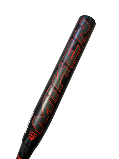 Vist Large View of Product Image Which is Used Miken DIC21M BB/SB Slowpitch Bat 34"