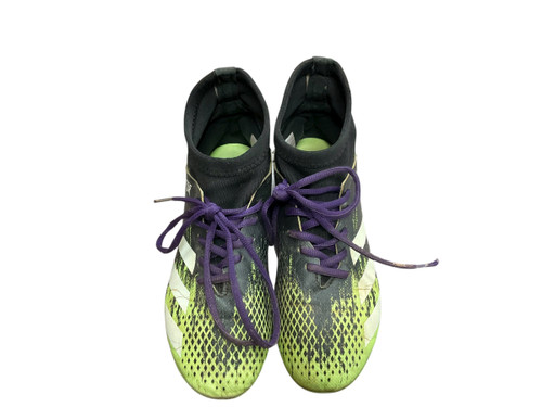 Vist Large View of Product Image Which is Used Adidas Soccer Cleats Black Junior 04.5