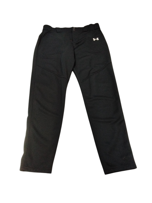 Vist Large View of Product Image Which is Used Under Armour BB/SB Pant Boys Black XL