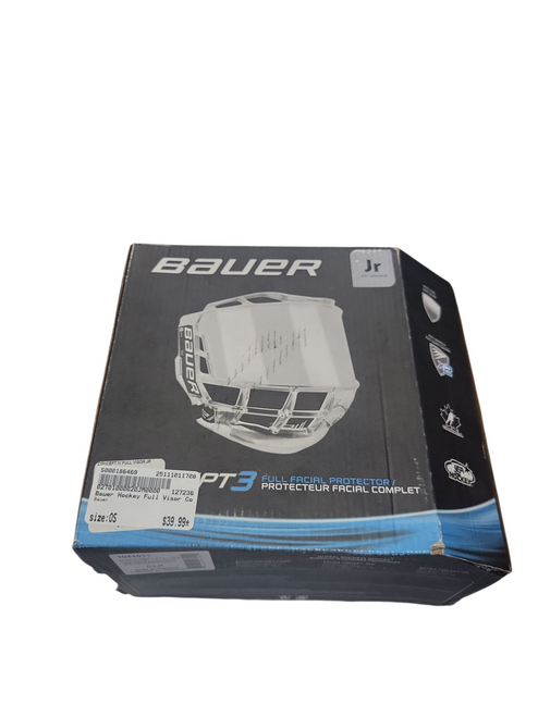 Vist Large View of Product Image Which is Used Bauer Hockey Full Visor One Size