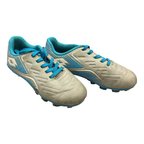 Vist Large View of Product Image Which is  Soccer Cleats Grey Youth 12.0