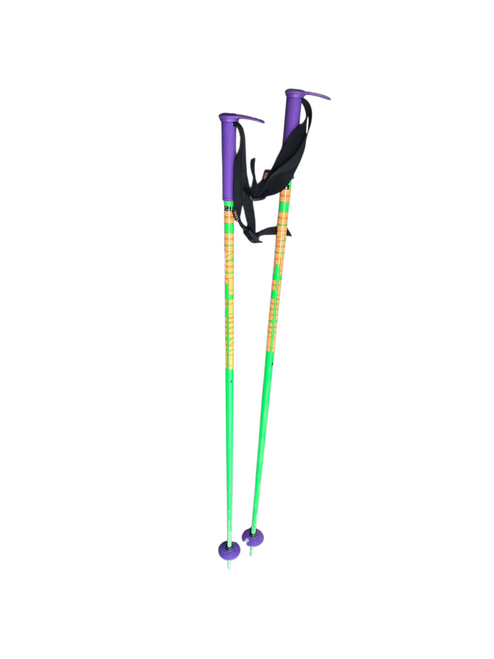 Vist Large View of Product Image Which is Used LINE SKI POLES Mens DH Ski Pole Green 110 cm / 44 in