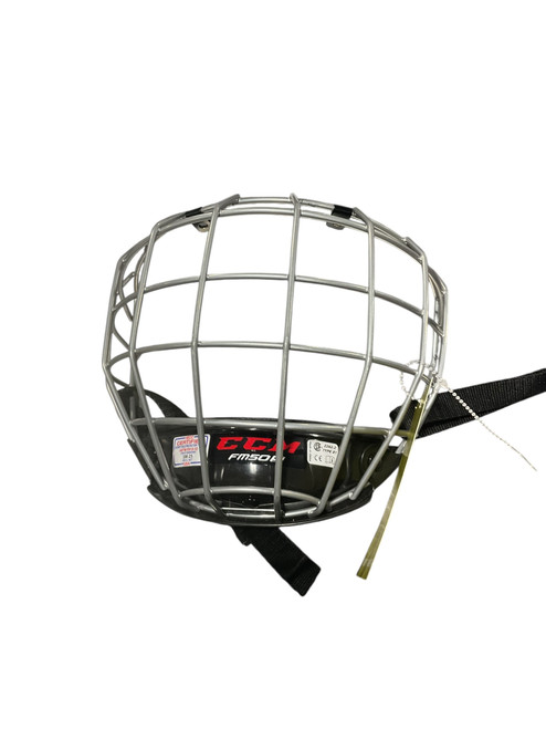Vist Large View of Product Image Which is Used CCM Hockey Wire Mask Black SM