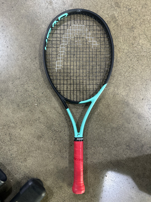 Vist Large View of Product Image Which is Used Head BOOM Junior Tennis Racquet Teal 26"