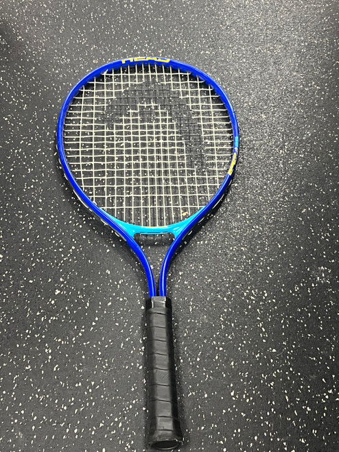 Vist Large View of Product Image Which is Used Head SPEED25 Adult Tennis Racquet Royal Blue Unknown