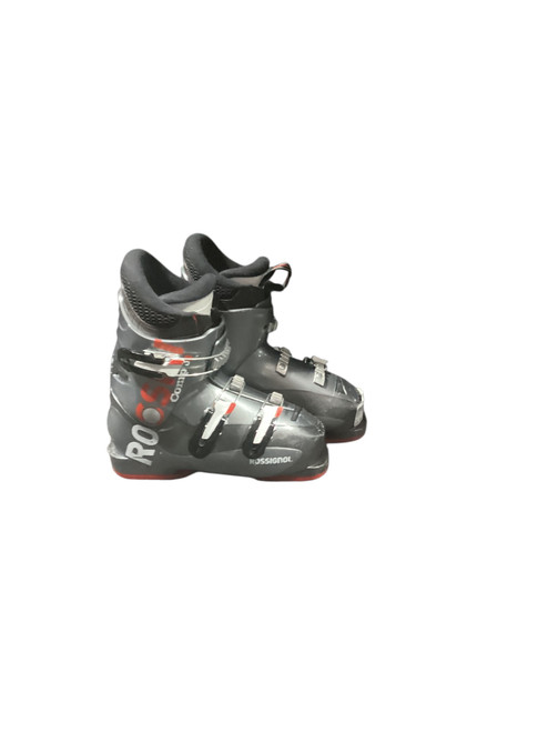 Vist Large View of Product Image Which is Used Rossignol COMP J3 Boys DH Ski Boot Grey 225 MP - J04.5 - W5.5