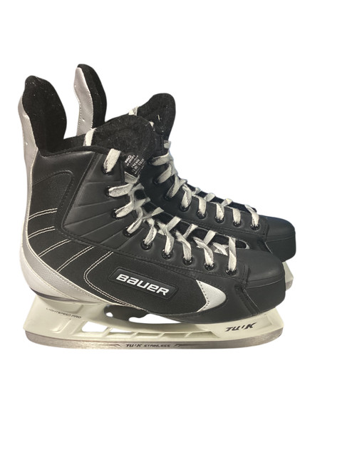 Vist Large View of Product Image Which is Used Bauer FLEXLITE 44 Senior Hockey Skate Senior 9