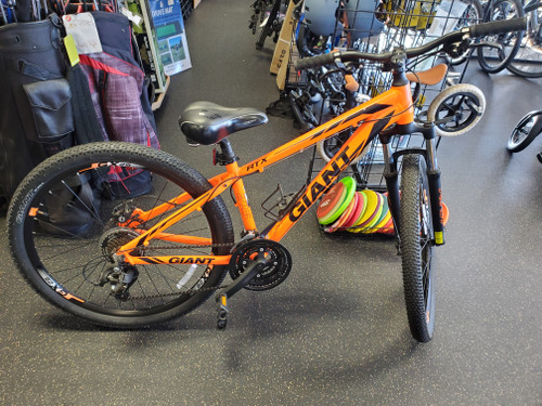 Vist Large View of Product Image Which is Used Giant ATX Mountain Bike Mens Orange 33-37cm - 13-14" - XS Frame