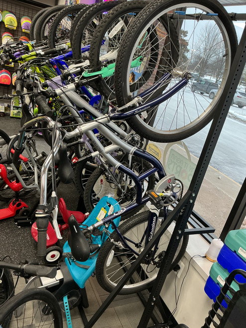 Vist Large View of Product Image Which is Used JAGUAR Cruiser Bike Womens Navy Blue 19-20" - LG  Frame