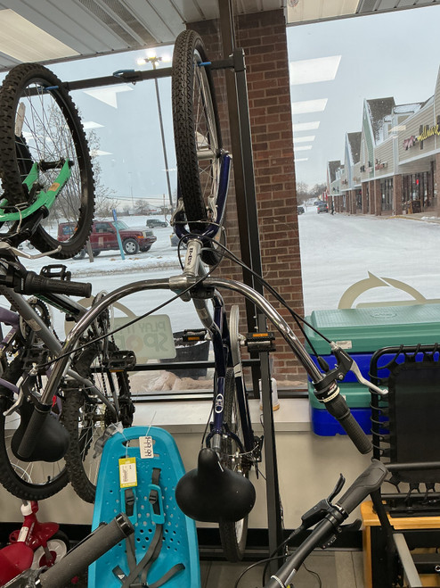 Vist Large View of Product Image Which is Used JAGUAR Cruiser Bike Womens Navy Blue 19-20" - LG  Frame