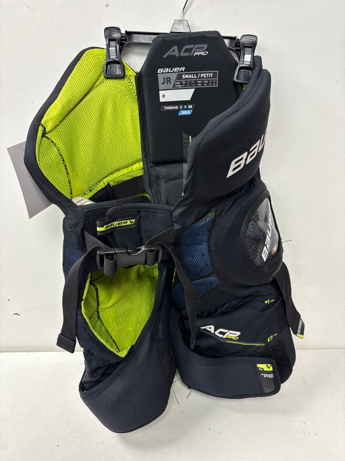 Vist Large View of Product Image Which is Used Bauer ACP PRO Junior Pant Black SM (New= $200)