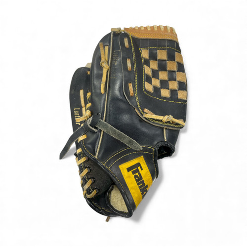 Vist Large View of Product Image Which is Used Franklin 466LL BB/SB Glove LH Throw Black And Natural 12"