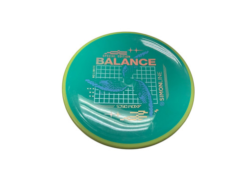 Vist Large View of Product Image Which is Used Axiom BALANCE Disc Golf Mid Range Green 174g
