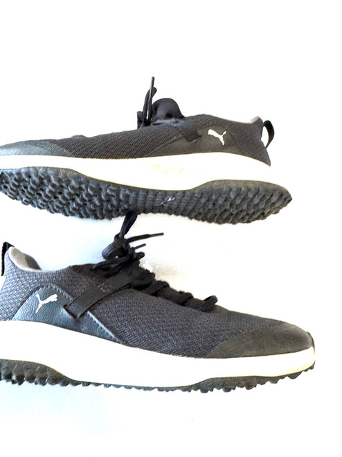 Vist Large View of Product Image Which is Used Puma Jr Golf Shoes Black Junior 06