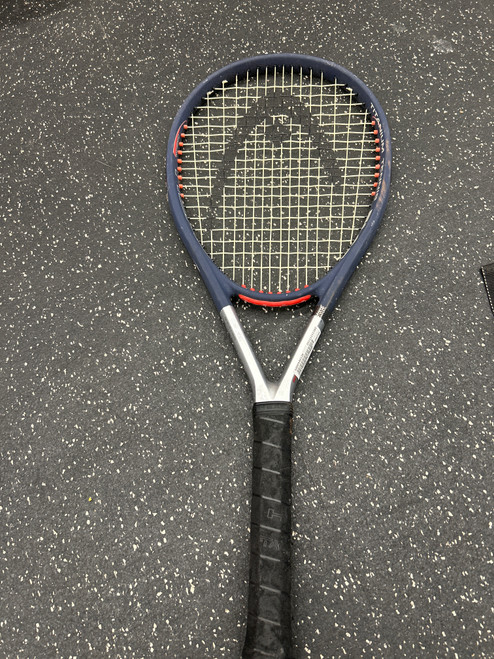 Vist Large View of Product Image Which is Used Head TIS5 Adult Tennis Racquet Navy Blue Unknown