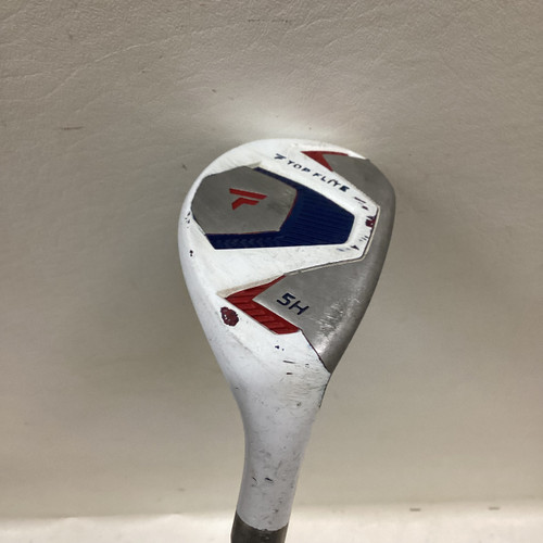 Vist Large View of Product Image Which is Used Top Flite 5H RED WHITE AND BLUE Mens Hybrid Club RH 5 Hybrid