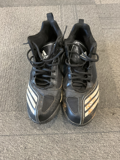 Vist Large View of Product Image Which is Used Adidas BASEBALL CLEATS BB/SB Cleats Black Senior 11