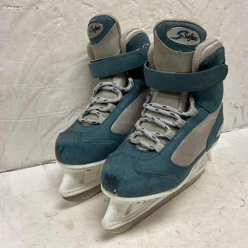 Vist Large View of Product Image Which is Used Jackson SOFTEC Boys Softboot Skate Navy Blue And Grey Youth 12.0