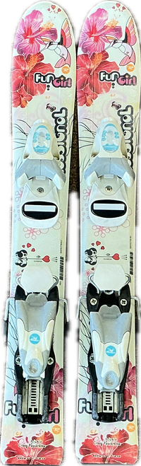 Vist Large View of Product Image Which is Used Rossignol FUN GIRL Girls DH Ski/Binding None 67 cm