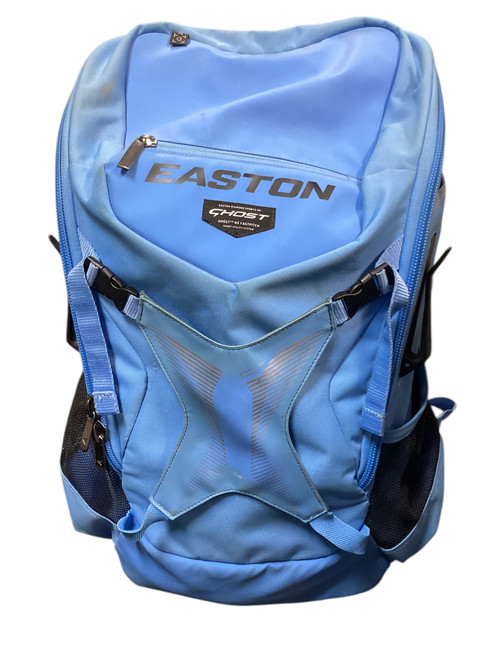 Vist Large View of Product Image Which is Used Easton GHOST CAROLINA BLUE BACKPACK BB/SB Player Backpack Carolina Blue