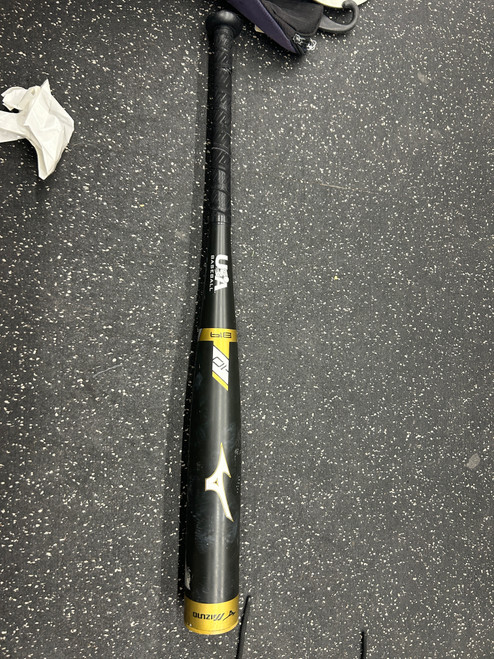 Vist Large View of Product Image Which is Used Mizuno B19 PWR CRBN BB/SB USA 2 5/8 Bat 30"