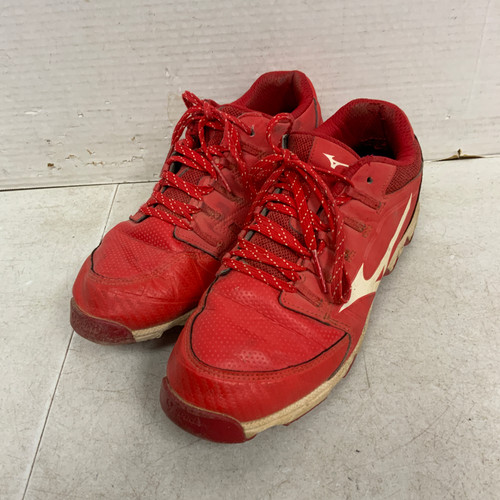 Vist Large View of Product Image Which is Used Mizuno BB/SB Cleats Red Senior 8