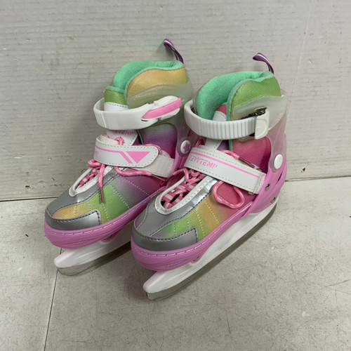 Vist Large View of Product Image Which is Used LEVYTEMP 13-3 ADJ Girls Figure Skate Pink Adjustable