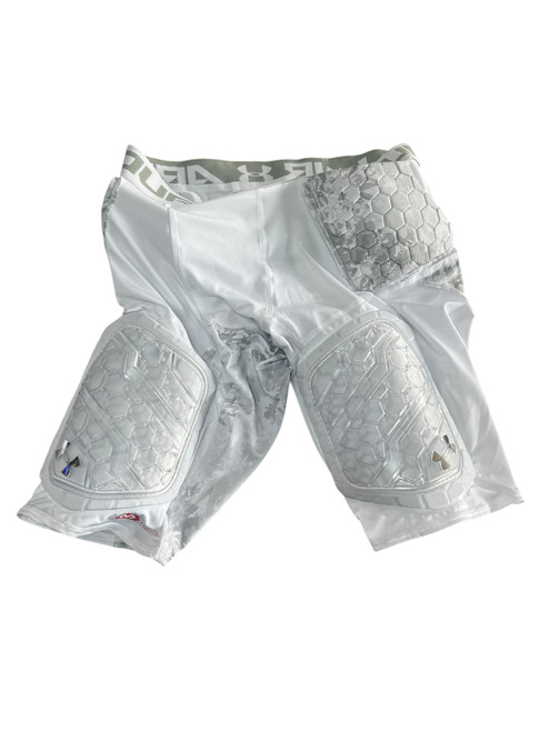 Vist Large View of Product Image Which is Used Under Armour GAMEDAY FB Girdles White XL
