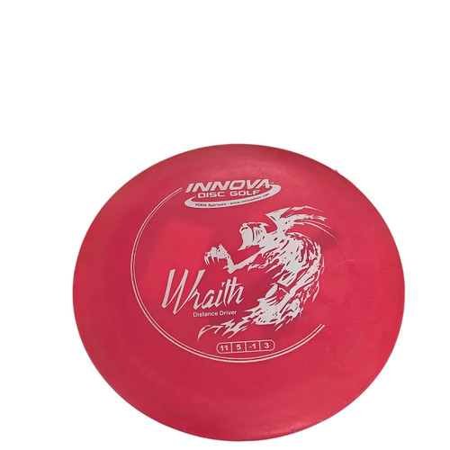 Vist Large View of Product Image Which is Used Innova DX WRAITH Disc Golf Driver Pink 150g