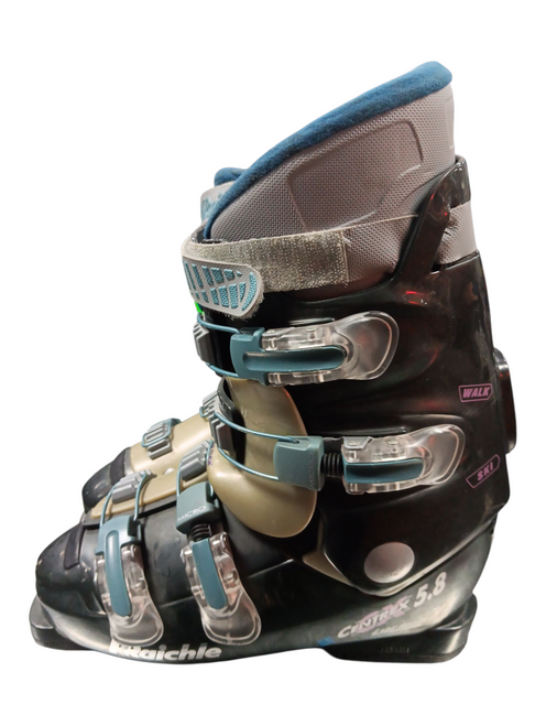 Vist Large View of Product Image Which is Used Raichle CENTREX Womens DH Ski Boot Grey 265 MP - M08.5 - W09.5