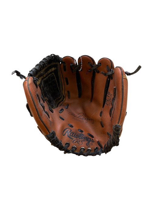 Vist Large View of Product Image Which is Used Rawlings ALEX RODRIGUEZ BB/SB Glove RH Throw Brown 10"