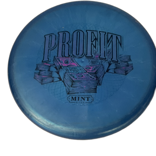 Vist Large View of Product Image Which is Used Mint SUBLIME PROFIT PUTTER Disc Golf Putter Royal Blue