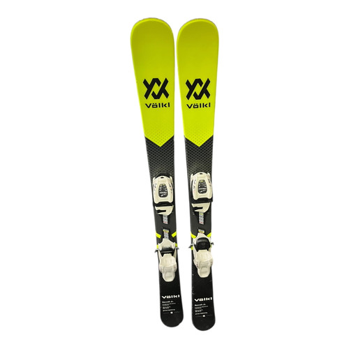 Vist Large View of Product Image Which is Used Volkl REVOLT JR Boys DH Ski/Binding Black 118 cm