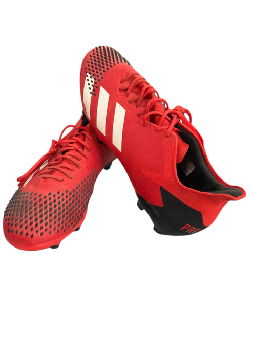 Vist Large View of Product Image Which is Used Adidas Soccer Cleats Red Senior 13