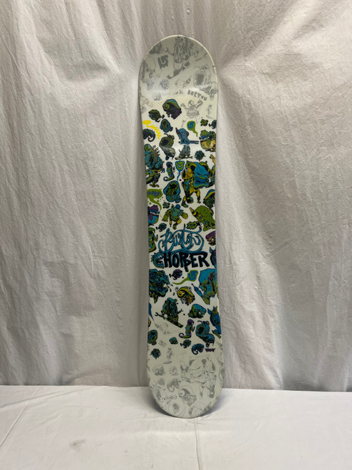 Vist Large View of Product Image Which is Used Burton CHOPPER Boys Snowboard Only Carolina Blue 125 cm