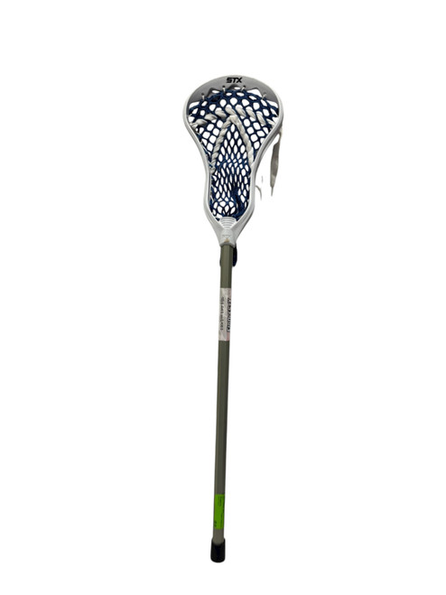 Vist Large View of Product Image Which is Used STX FIDDLE STX Jr Complete Lacrosse Stick Grey