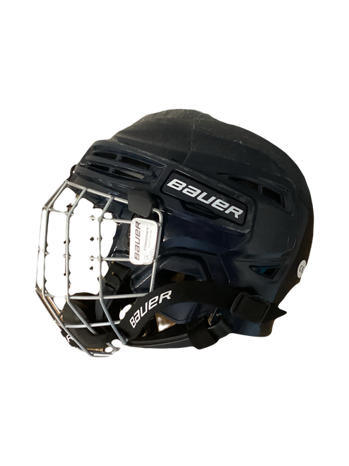 Vist Large View of Product Image Which is Used Bauer PRODIGY Helmet Cage Combo Black One Size