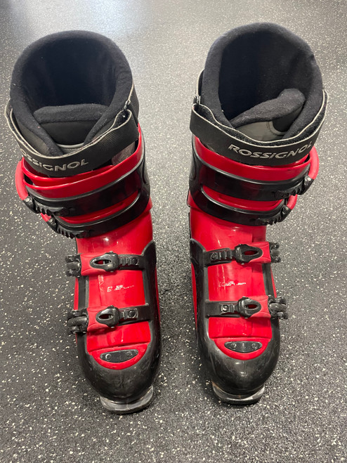 Vist Large View of Product Image Which is Used Rossignol SALTO Mens DH Ski Boot Red 310 MP - M13