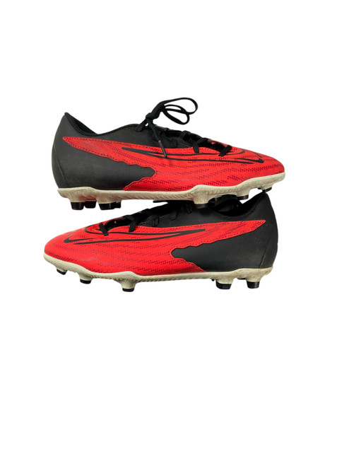 Vist Large View of Product Image Which is Used Nike Soccer Cleats Red Junior 03.5