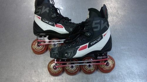 Vist Large View of Product Image Which is Used Reebok 5K Senior Rec Fitness Skates Black Senior 8
