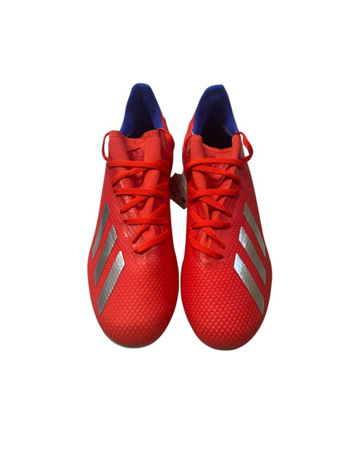 Vist Large View of Product Image Which is Used Adidas Soccer Cleats Red Senior 7
