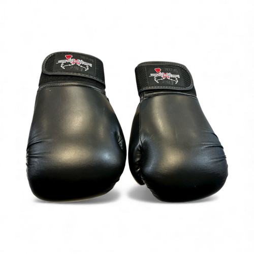 Vist Large View of Product Image Which is Used Century ILOVEKICKBOXING.COM Boxing Gloves Black Senior