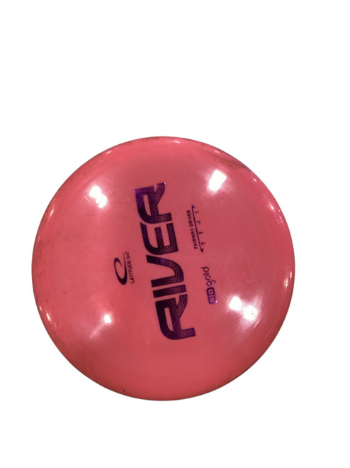 Vist Large View of Product Image Which is Used Latitude 64 GOLF RIVER Disc Golf Driver Pink