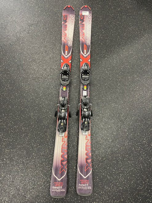 Vist Large View of Product Image Which is Used Salomon X-WING Mens DH Ski/Binding Red 151 cm
