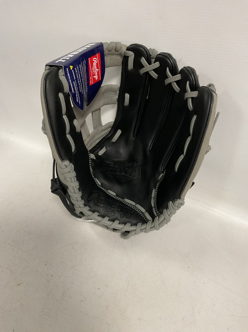 Vist Large View of Product Image Which is Used Rawlings SELECT SERIES BB/SB Glove RH Throw Black 12 1/2"