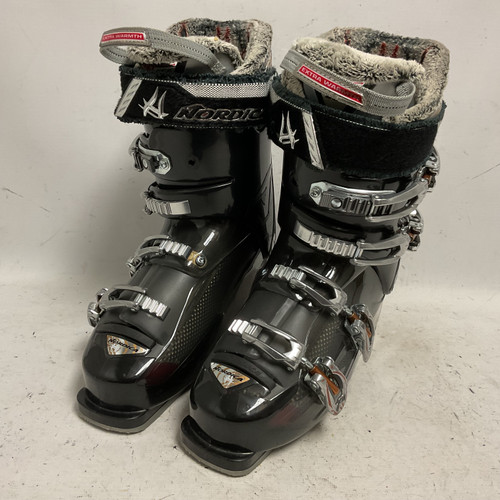 Vist Large View of Product Image Which is Used Nordica HOT ROD 80W Womens DH Ski Boot Black 265 MP - M08.5 - W09.5